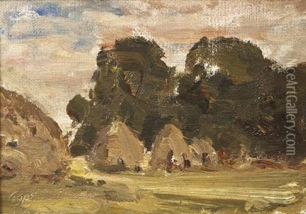 Sketch Of Haycocks Oil Painting - Nathaniel Hone the Younger