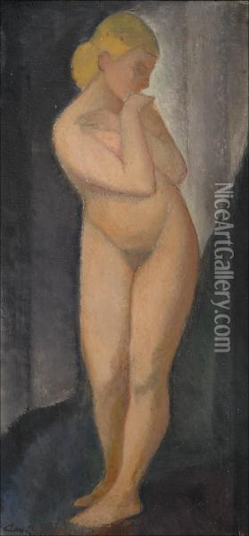 Naismalli. Oil Painting - Alvar Cawen