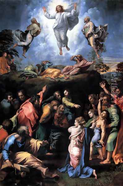 The Transfiguration Oil Painting - Raphael
