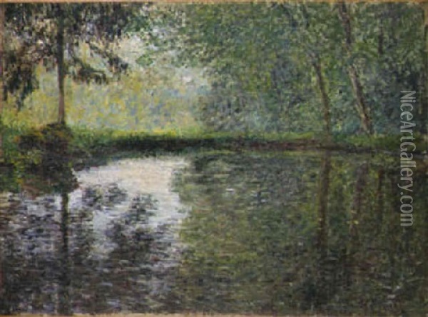 Coin D'etang A Montgeron Oil Painting - Claude Monet