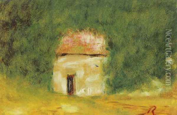 The Little House Oil Painting - Pierre Auguste Renoir