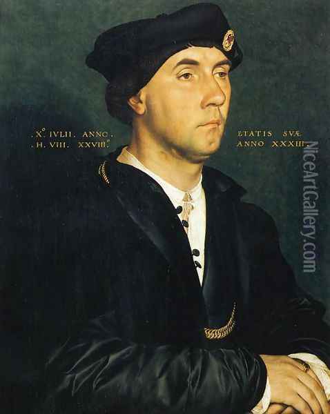 Portrait of Sir Richard Southwell Oil Painting - Hans Holbein the Younger