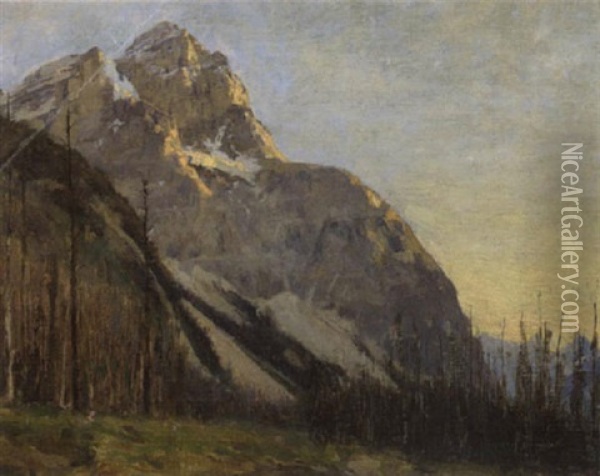 Mount Stephen Oil Painting - William Brymner