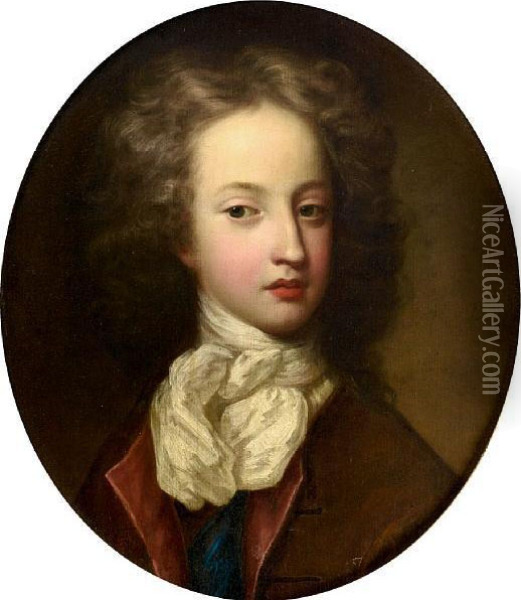 Portrait Of William Oil Painting - Sir Godfrey Kneller