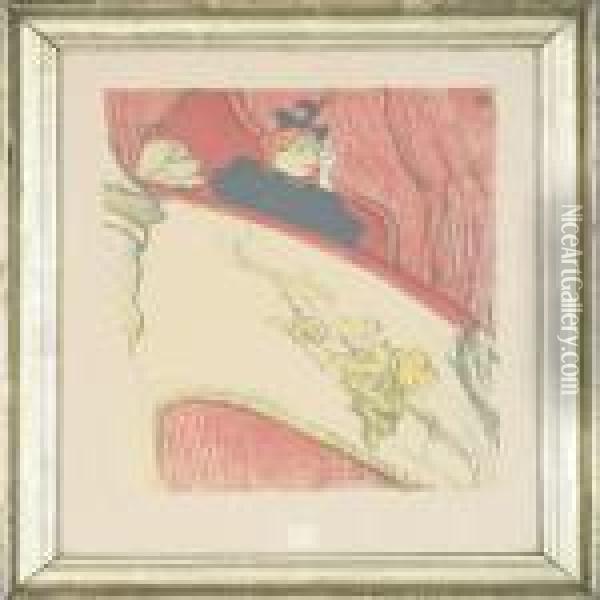 Couverture Pour Les Courtes Joies Oil Painting - Henri De Toulouse-Lautrec
