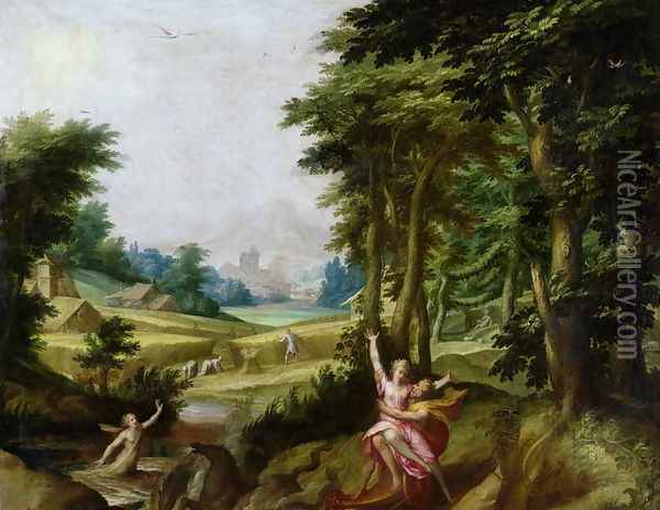 The Rape of Persephone Oil Painting - Jan Soens