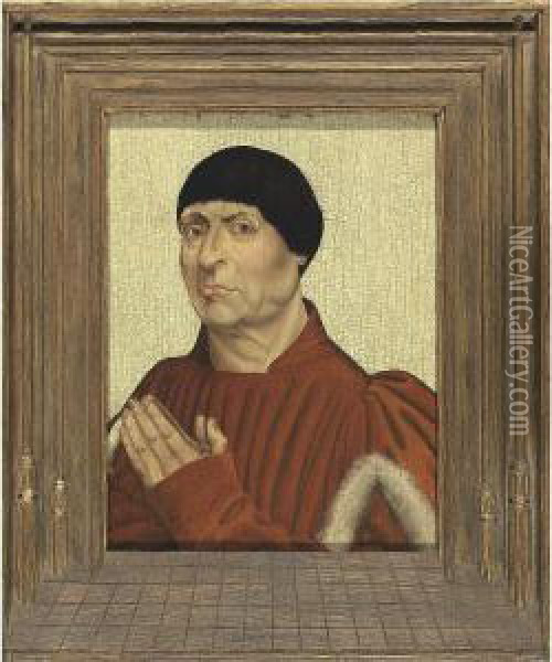 Portrait Of A Man Oil Painting - Rogier van der Weyden