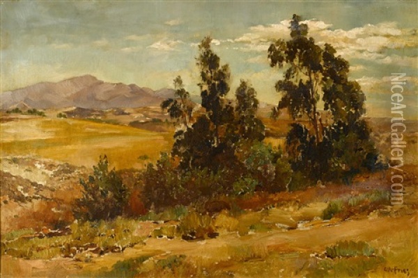 Morning Near Chula Vista, No. 143 Oil Painting - Charles Arthur Fries