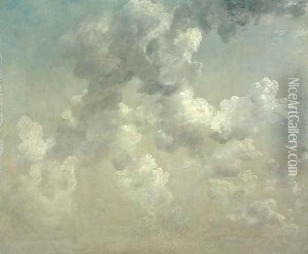 Study of Clouds Oil Painting - John Constable