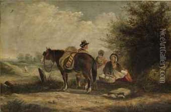 The Picnic Oil Painting - Edward Robert Smythe