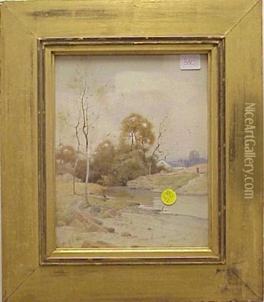 Landscape Oil Painting - Walter C. Hartson