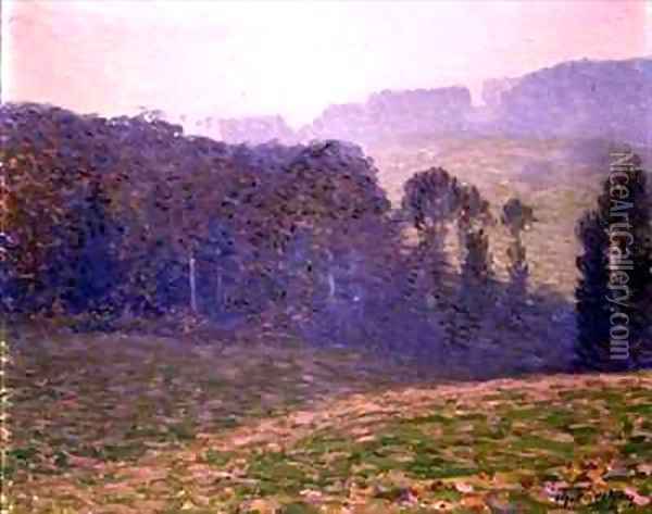 Morning Mist Oil Painting - Charles Frechon