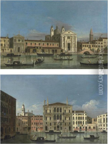The Master Of The Langmatt Foundation Views, Apollonio Domenichini Oil Painting - Apollonio Domenichini