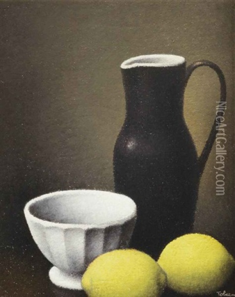 Bol Et Citrons Oil Painting -  Tobeen