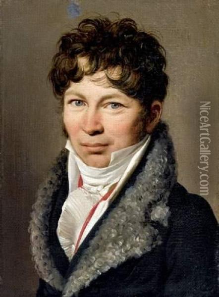 Portrait Presume Du Marquis De Rohan-chabot Oil Painting - Louis Leopold Boilly