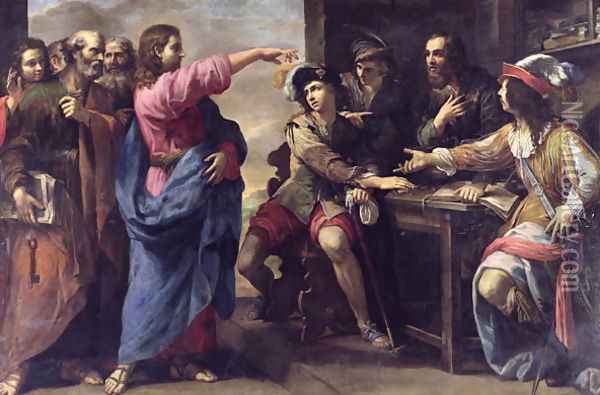 The Conversion of St. Matthew Oil Painting - Niccolo Tornioli