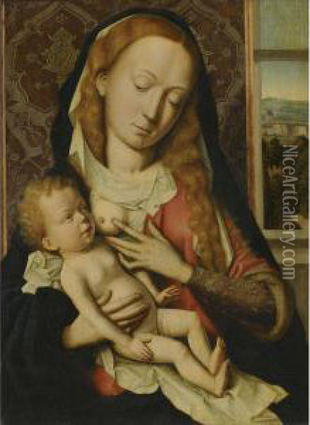 The Virgin And Child Oil Painting - Rogier van der Weyden
