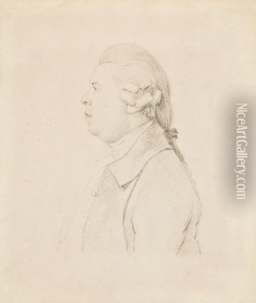 Portrait Of A Gentleman Oil Painting - George Dance