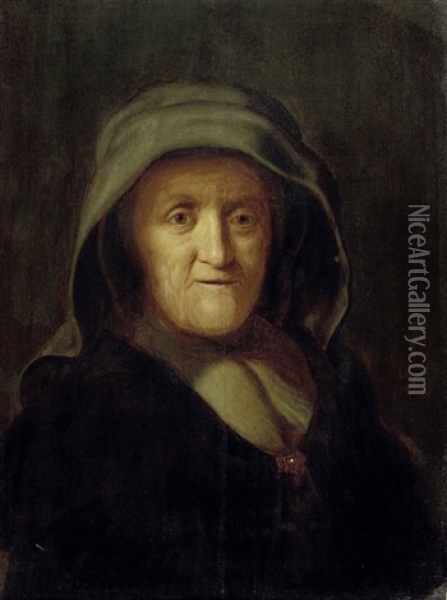 Bildnis Einer Alten Frau Oil Painting -  Rembrandt van Rijn