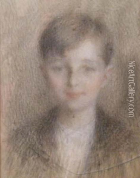 Jeune Enfant Oil Painting - Ernest Joseph Laurent