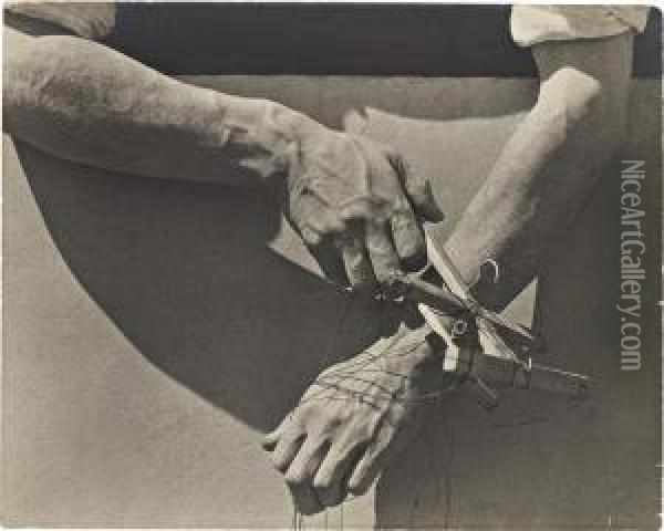Hands Of The Puppeteer, Mexico Oil Painting - Tina Modotti