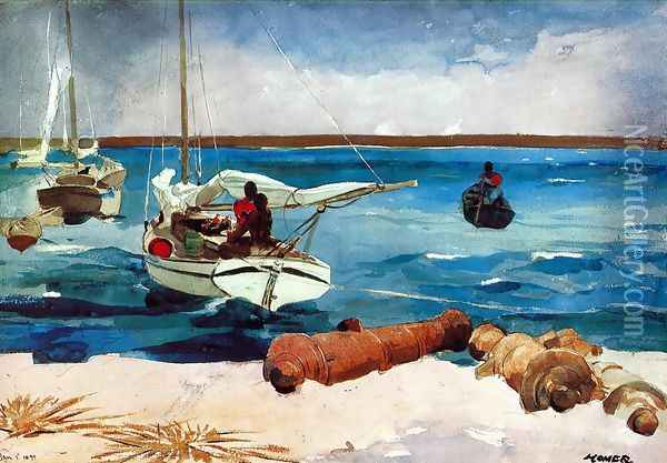 Nassau II Oil Painting - Winslow Homer