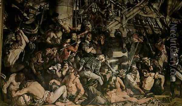 The Death of Nelson 2 Oil Painting - Daniel Maclise