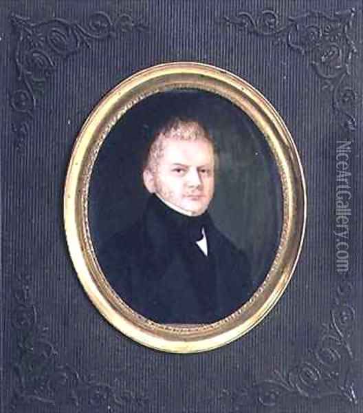 Portrait of Alexander Muravyov Oil Painting - Wilhelmina Feodorovna Gebhard