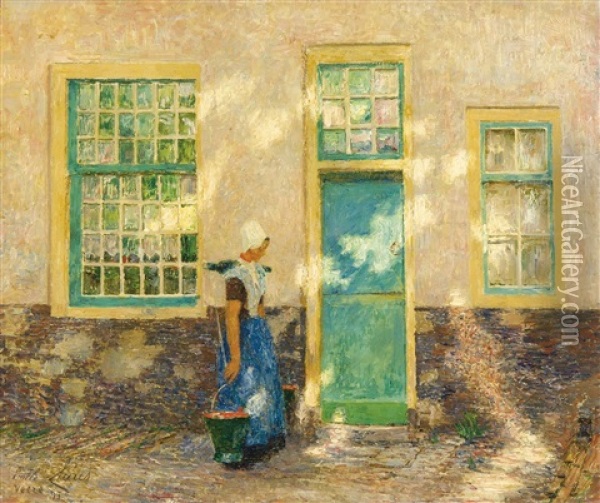 Het Maartje Oil Painting - Emile Claus