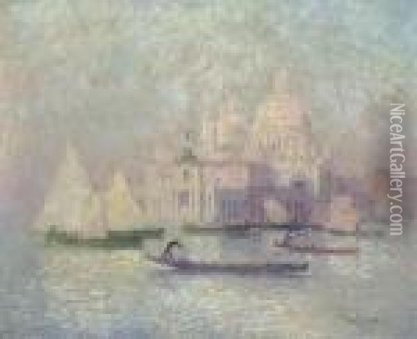 Venice Oil Painting - Ferdinand Loyen Du Puigaudeau