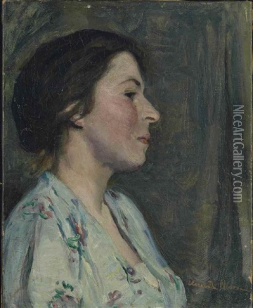 Portrait De Marta Oil Painting - Elizabeth Nourse