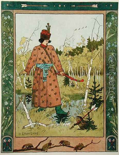 The Prince and the Frog, published 1899-1900 Oil Painting - Anonymous Artist
