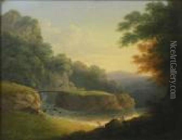 River Views Oil Painting - John Rathbone
