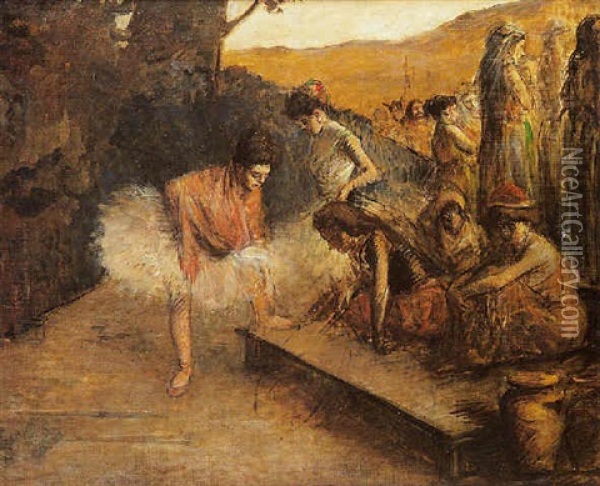 Le Ballet De Samson Et Dalila Oil Painting - Jean-Louis Forain