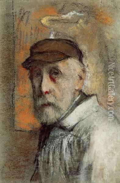 Self Portrait 3 Oil Painting - Edgar Degas
