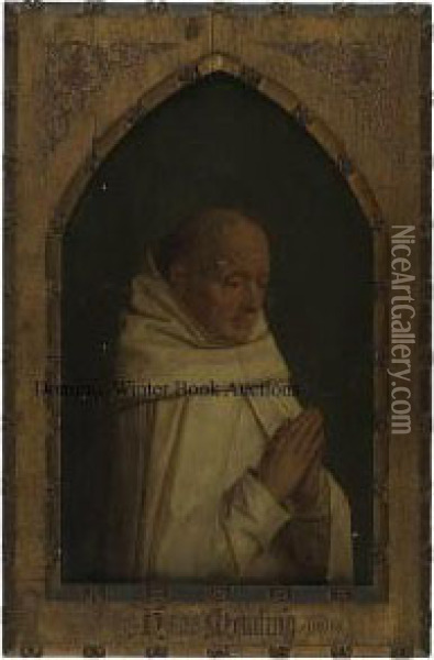 Cistercian Oil Painting - Hans Memling