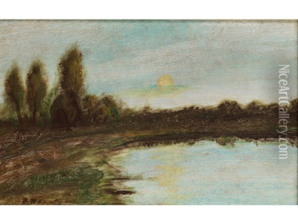 Landschaft Oil Painting - Bartolomeo Bezzi