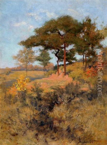 Provenzalische Landschaft Oil Painting - Alfred Louis Martin