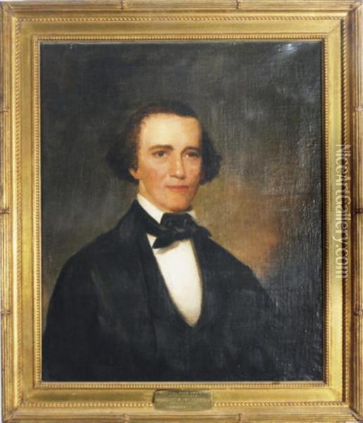 Portrait Of Robert Maskell 
Patterson, President Of The Musical Fund Society Of Philadelphia Oil Painting - Thomas Sully