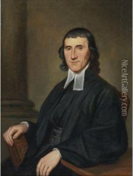 Portrait Of A Clergyman Oil Painting - Charles Willson Peale