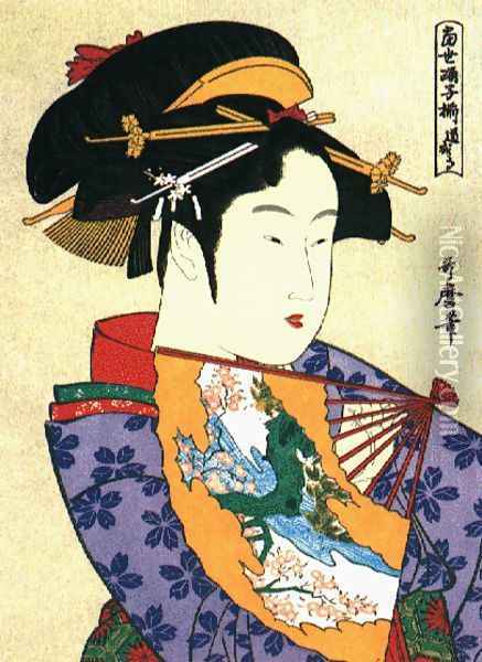 Dojouji Oil Painting - Kitagawa Utamaro