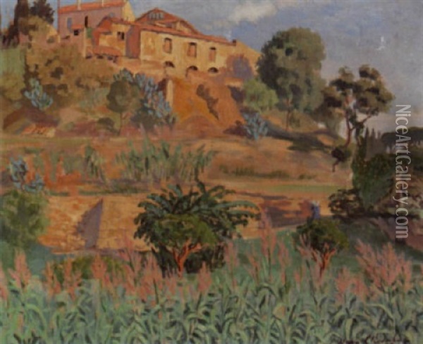 Paysage D'algerie Oil Painting - Henry Chevalier