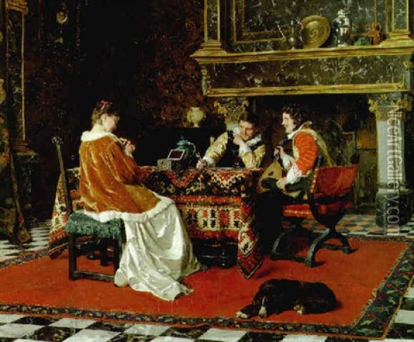 The Jewel Box Oil Painting - Ernst Meisel
