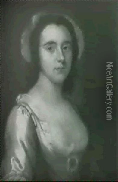 Portrait Of Lady Penelope Oil Painting - Allan Ramsay
