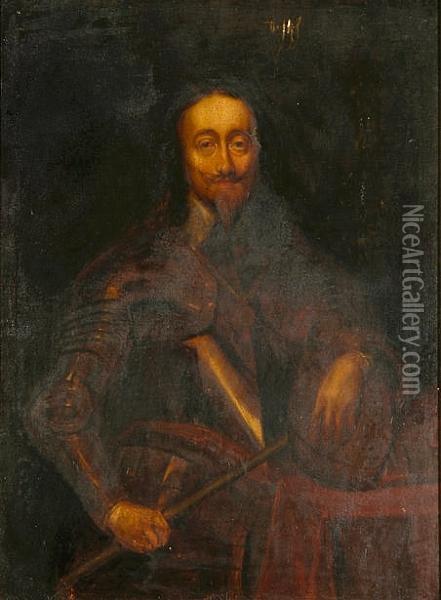 Oil On Board Oil Painting - Sir Anthony Van Dyck