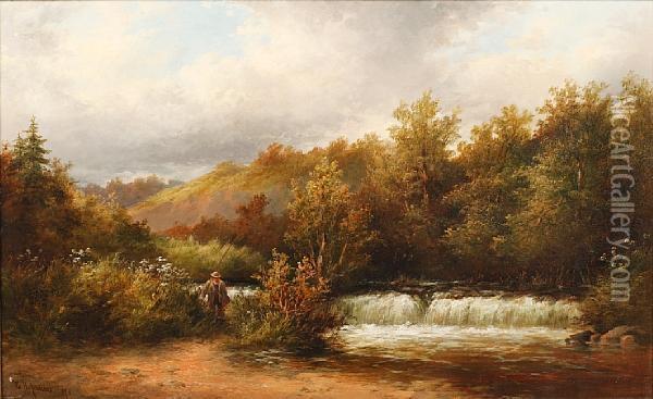 Lynn Weir, Bickleigh Vale, Devon Oil Painting - George Henry Jenkins