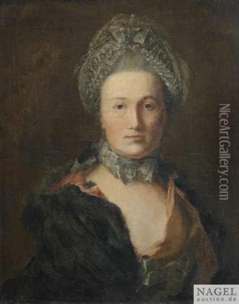 Portrait Der Susanna Breithaupt Oil Painting - Johann Heinrich Tischbein the Elder