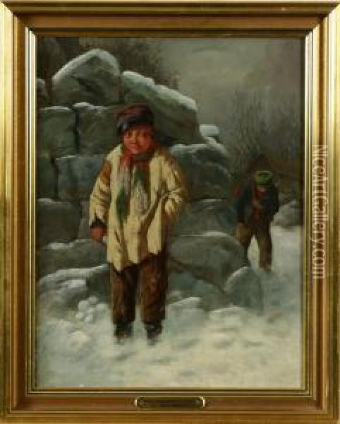 The Unsuspecting Victim Oil Painting - William Mulready