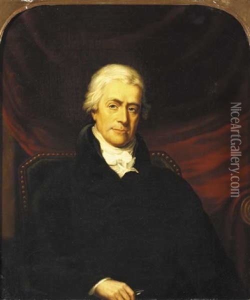 Portrait Of Sir Samuel Romilly Oil Painting - Martin Cregan