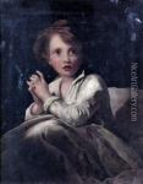 The Infant Samuel Oil Painting - James Sant